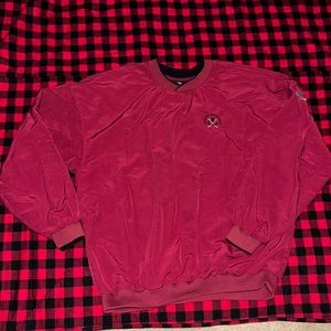 Antigua red windshirt size xl EUC